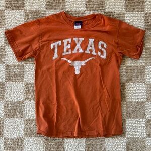 Vintage Texas Longhorns Shirt Football Small University Basketball Orange